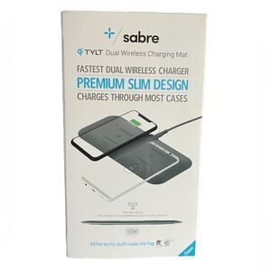 34. Sabre TYLT Dual Wireless Charging Mat.